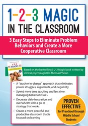66 - 1-2-3 Magic in the Classroom -3 Easy Steps to Eliminate Problem Behaviors and Create a More Cooperative Classroom - Sarah Jane Schonour Available